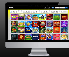 Desktop View of the Betway Casino Website