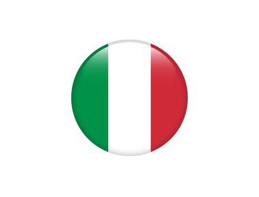 The logo of the Italy