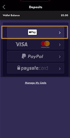 Grosvenor Casino Cashier with Payment Methods