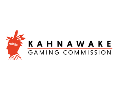 el logo de la Comisión de Juego de Kahnawake