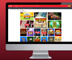 Desktop View of the Ladbrokes Casino Website