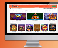 La schermata della homepage del casinò online LeoVegas