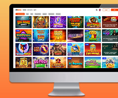 Desktop View of the Mr Mega Casino Website