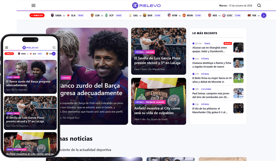 Relevo.com Website Preview